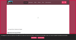 Desktop Screenshot of hotel-restaurant-yonne.com